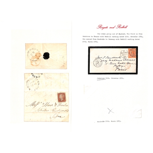 350 - 1770-1910 Entire letters, entires, covers, cards and two fronts, mainly prestamp including 1770 lett... 