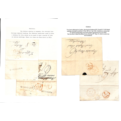 350 - 1770-1910 Entire letters, entires, covers, cards and two fronts, mainly prestamp including 1770 lett... 