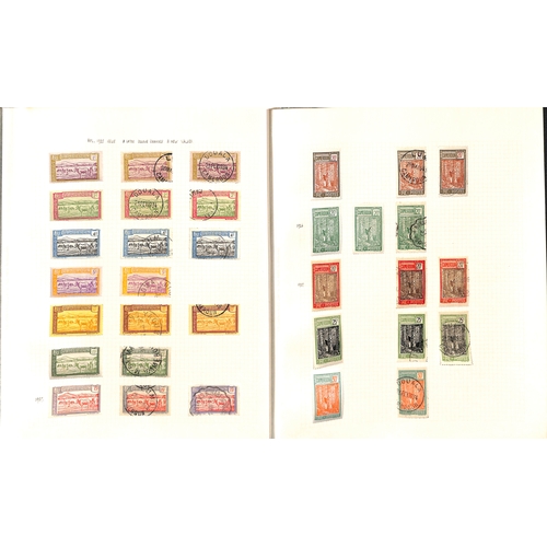 807 - 1925-46 Mint and used issues on pages including 1925 mint 5c block of four on coloured surfaced pape... 