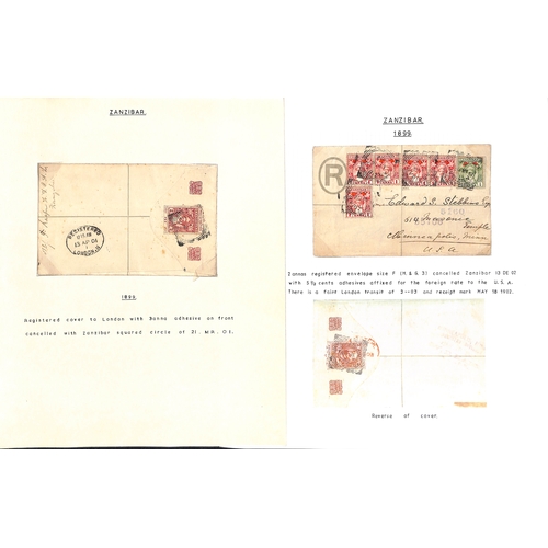 1959 - Postal Stationary. 1895-1913 Specimen, unused and used stationery including India stationery overpri... 