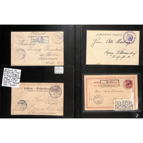 895 - Boxer Rebellion. 1900-03 Covers and cards from German forces, mainly stampless, with Kais. Deutsche ... 