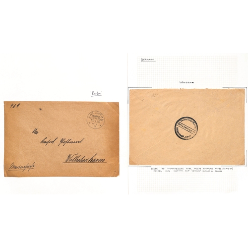 619 - Germany. 1914-18 Covers and cards (12) with 