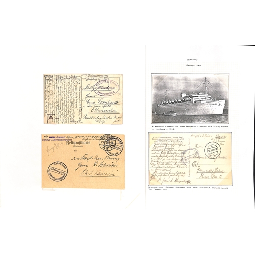 619 - Germany. 1914-18 Covers and cards (12) with 