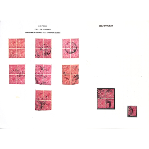 754 - 1883-1904 ½d - 1/-, Mainly mint selection including ½d (182) with pane of sixty, blocks of... 