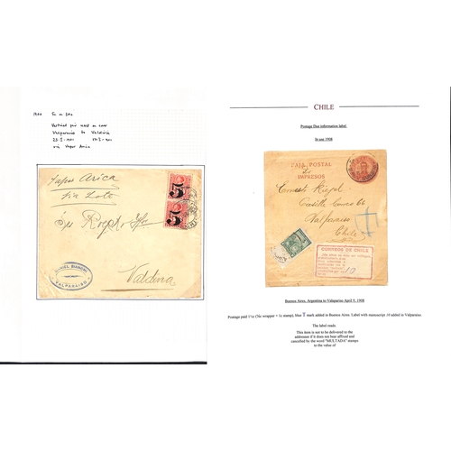 825 - 1892-1913 Covers including postal fiscals (3), 