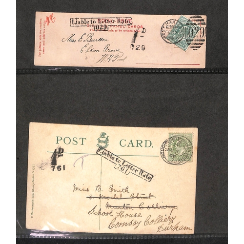 291 - 1862-1974 Covers and cards (28) and a front including KEVII address label from a parcel over 14oz fr... 