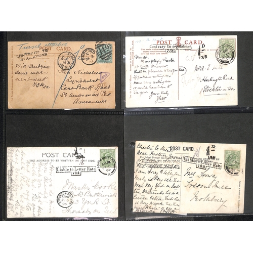 291 - 1862-1974 Covers and cards (28) and a front including KEVII address label from a parcel over 14oz fr... 