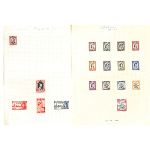 947 - 1863-1969 Mainly mint selection with 1883 tete-beche pairs (including 1d), 1891 2½d on 8d tete-... 