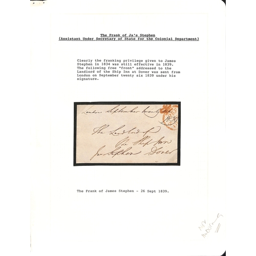 161 - 1795-1834 Letters to Francis Freeling concerning the franking of letters to or from Government offic... 