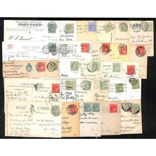 129 - 1902-30 King Edward VII cards and covers including 