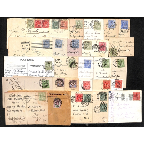 129 - 1902-30 King Edward VII cards and covers including 