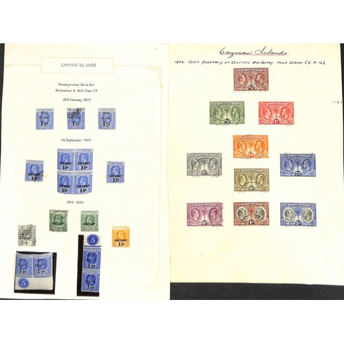 809 - 1908-64 Mint and used selection including 1921 3d purple on orange-buff watermark inverted mint, 195... 