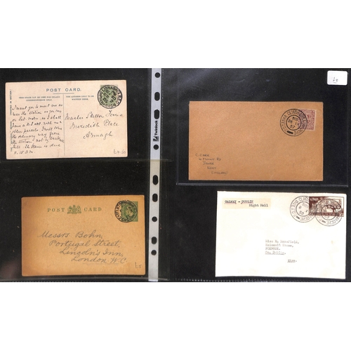 397 - 1849-1980 Maritime, military, railway and aviation postal history, covers and cards with Paquebots, ... 