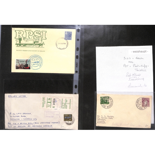 397 - 1849-1980 Maritime, military, railway and aviation postal history, covers and cards with Paquebots, ... 