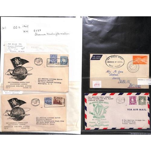 397 - 1849-1980 Maritime, military, railway and aviation postal history, covers and cards with Paquebots, ... 