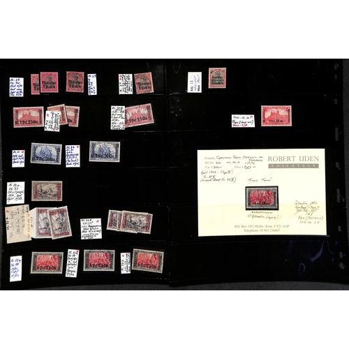 886 - Post Offices in Morocco. 1899-1918 Mint and used collection with many additional stamps, various sha... 