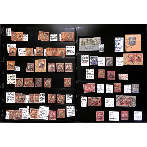 929 - 1897-1919 Mint and used collection with used stamps largely collected for their cancels, many better... 