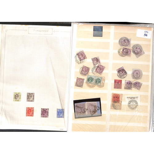 1749 - South African Provinces, mint and used stamps including Cape triangulars (14, two on cover), etc. (1... 