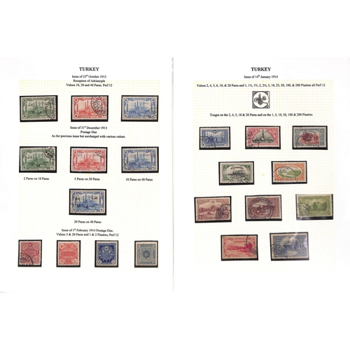 1809 - 1876-1923 Stamps and postal history, the well written up collection containing ninety covers and car... 