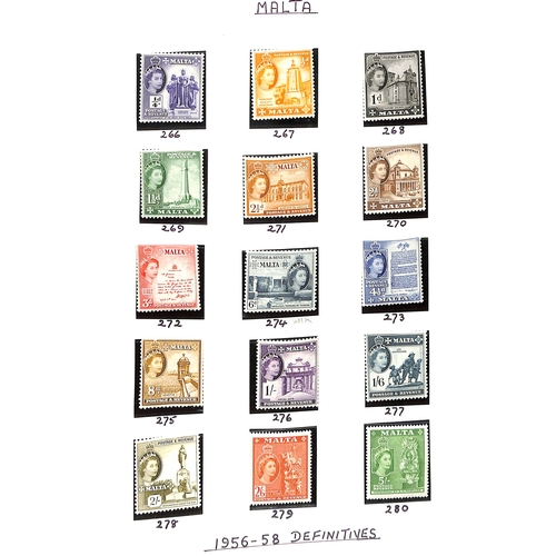 685 - QEII Mint and used collection in eleven albums, many useful unmounted mint complete sets, also G.B a... 