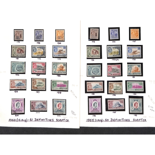 685 - QEII Mint and used collection in eleven albums, many useful unmounted mint complete sets, also G.B a... 