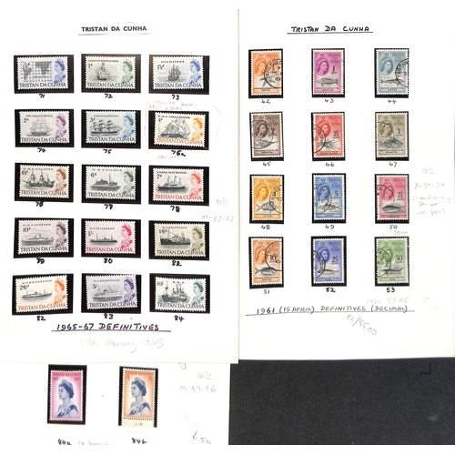 685 - QEII Mint and used collection in eleven albums, many useful unmounted mint complete sets, also G.B a... 