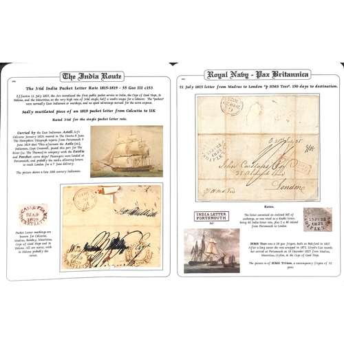 406 - India.  1812 (June 1) Entire from London to 