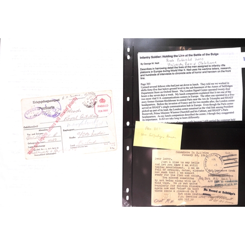 383 - 1941-47 Covers and cards to British or allied forces all returned or redirected with explanatory cac... 