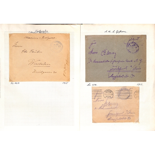 368 - Troopship Mail.  c.1905-45 Postcards and covers posted on British troopships, mainly WW1 but some ea... 