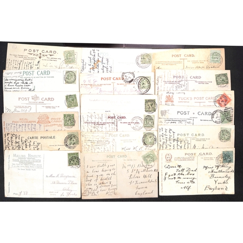 367 - Camp Cancels.  1904-65 Picture postcards and a few covers (240) all with camp cancels including skel... 