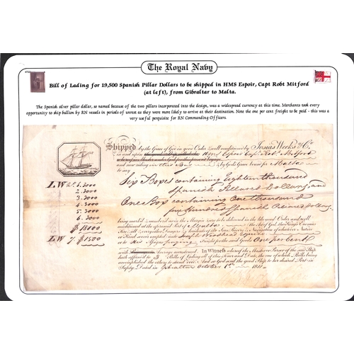 403 - 1808-13 Orders all to Robert Mitford, commanding H.M Sloop 