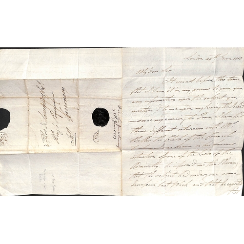 386 - Admiral Lord Saumarez.  1811 (May 15) Letter from 