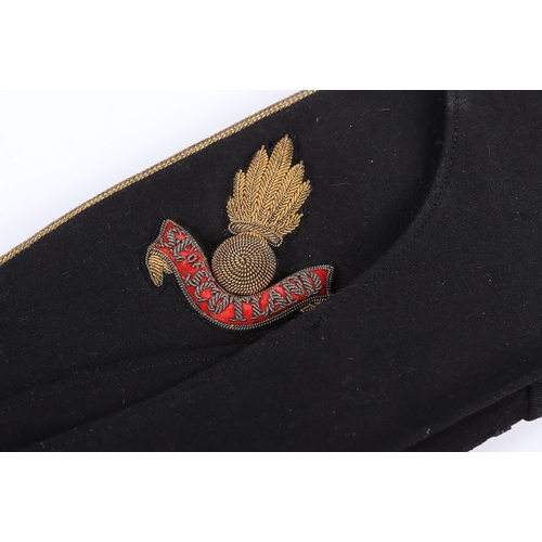 71A - Scarce South East of Scotland Artillery Territorial Officers Field Service Cap, fine example of a da... 