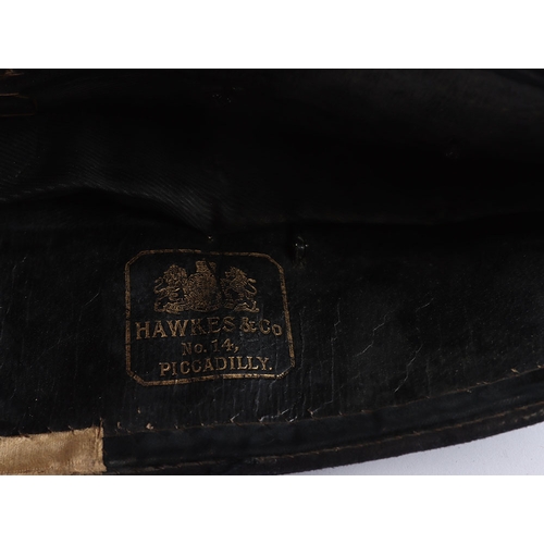 71A - Scarce South East of Scotland Artillery Territorial Officers Field Service Cap, fine example of a da... 