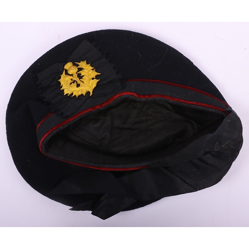 83 - Kings / Queens Body Guard of Scotland Royal Company of Archers Undress Headdress, fine example produ... 