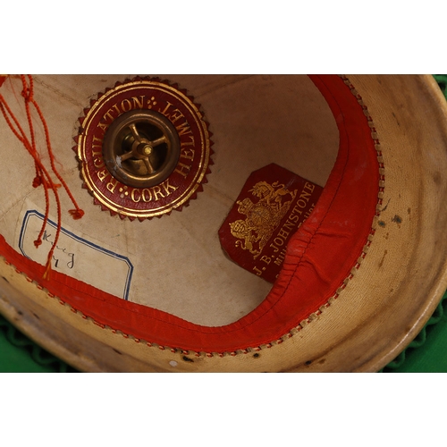 99 - Attributed Argyll & Sutherland Highlanders Post 1881 Officers Foreign Service Helmet, superb exa... 