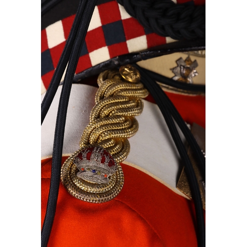323 - Highland Light Infantry Full Dress Uniform of Major W M Hamilton, the set consists of his original f... 