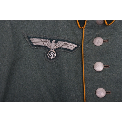 WW2 German Cavalry Other Ranks Parade Tunic, fine example of a field ...