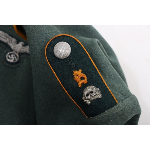 WW2 German Cavalry Other Ranks Parade Tunic, fine example of a field ...