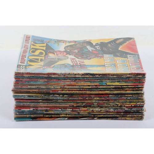 Complete set of Vintage M.a.s.k. Mask Kenner Toys Weekly Comics ...
