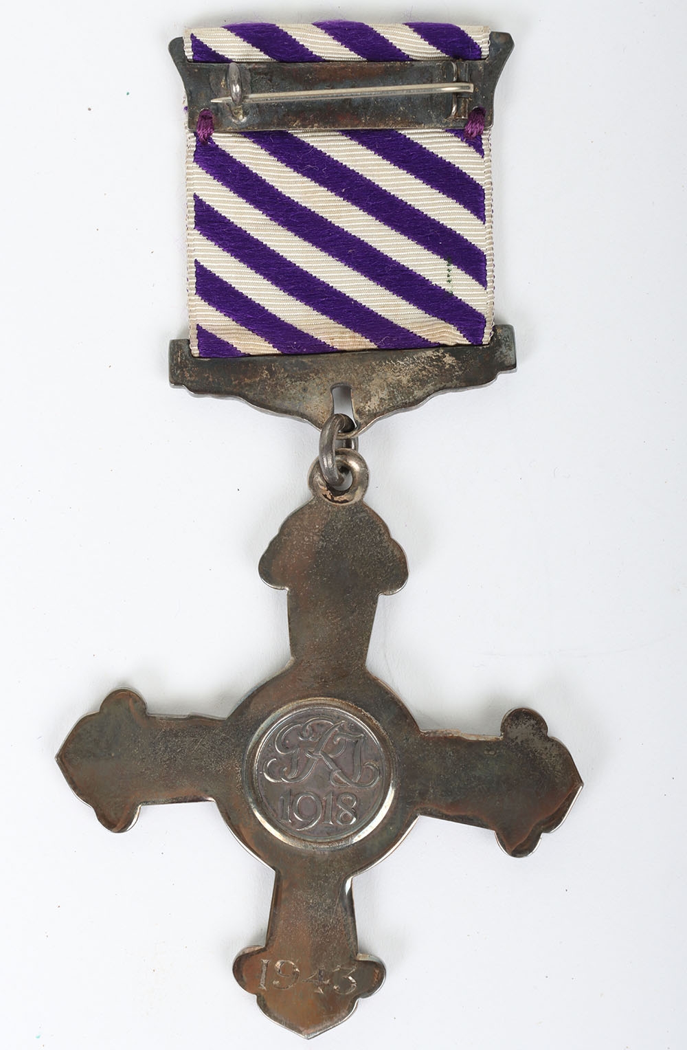 WW2 George VI Distinguished Flying Cross 1943, GVIR 1st type, reverse ...