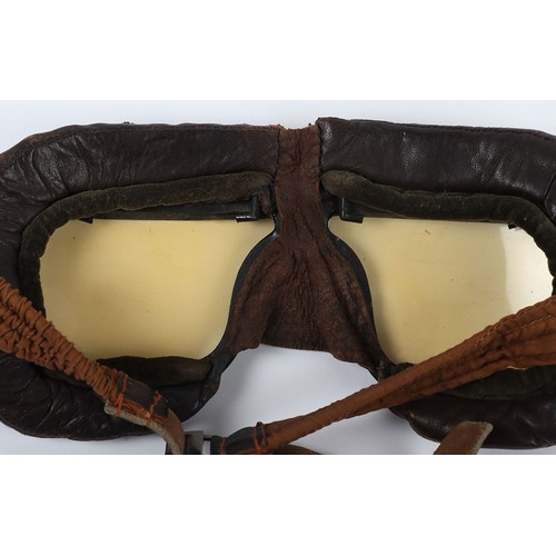854 - WW2 RCAF, Canadian Mk.III Flying Goggles. A nice honest pair of original RCAF Mk.III flying goggles.... 