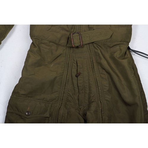 857 - US Navy Electrically Heated Colinex Flying Suit. A good example of the US Navy post war period heate... 