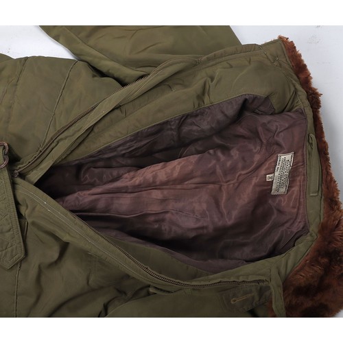 857 - US Navy Electrically Heated Colinex Flying Suit. A good example of the US Navy post war period heate... 