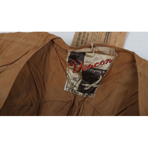 859 - WW2 RCAF, Deacon Flying Suit Electrically Heated Undersuit. A very good example of the Royal Canadia... 