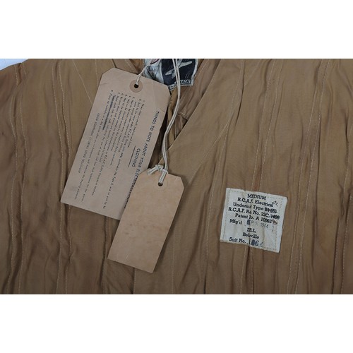 860 - WW2 RCAF, Deacon Flying Suit Electrically Heated Undersuit. A very good example of the Royal Canadia... 