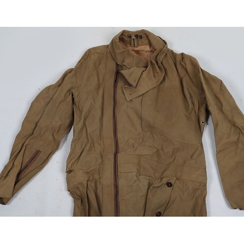 863 - WW2 RAF 1930 Pattern Sidcot Flying Suit. A very nice example of the RAF 1930 pattern sidcot suit as ... 