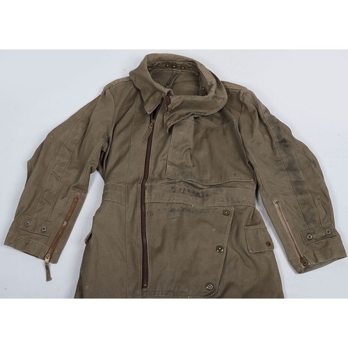 865 - WW2 RAF 41 Pattern Sidcot Flying Suit. A fair example of the RAF 41 pattern sidcot suit as used by R... 