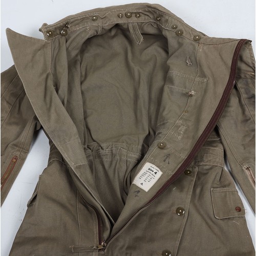 865 - WW2 RAF 41 Pattern Sidcot Flying Suit. A fair example of the RAF 41 pattern sidcot suit as used by R... 