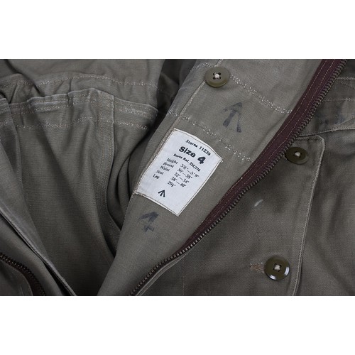 865 - WW2 RAF 41 Pattern Sidcot Flying Suit. A fair example of the RAF 41 pattern sidcot suit as used by R... 